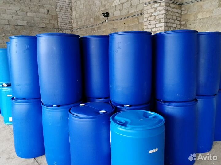 Бочки 227л, 216л, 65л, еврокуб 1000л