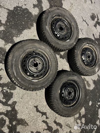 Комплект колёс Chevrolet aveo / lanos r13