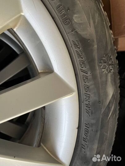 R17 Nexen Winguard WinSpike 225/55, PCD 5x112 DIA 52