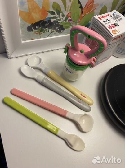 Прорезыватель pigeon нимблер ложечки соска