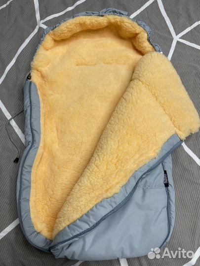 Зимний конверт в коляску