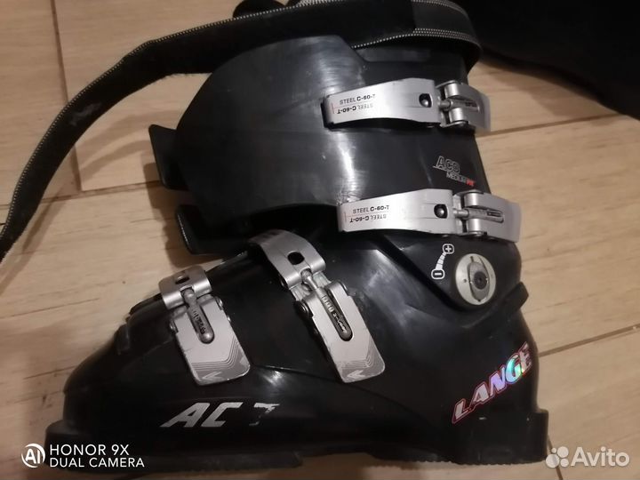 Горнолыжные ботинки Lange steel C-60-T размер 8