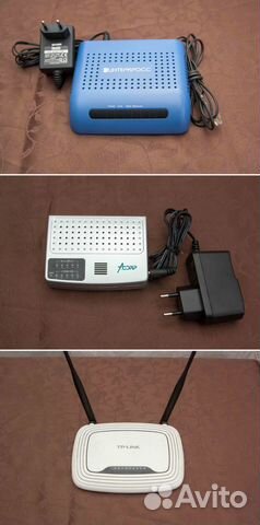 Модем, Коммутатор (свитч), Wi-Fi роутер