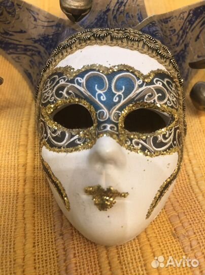 Маска венецианская сувенирная