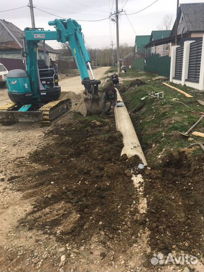 Услуги мини экскаватора