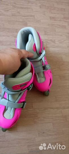 Роликовые коньки детские раздвижные