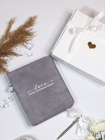 Фотоальбом свадебный семейный ручной работы