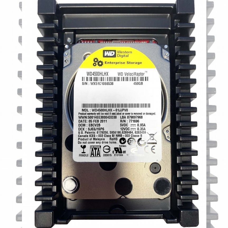 [WD4500HLHX] Жесткий Диск Western Digital 450gb Sata Wd4500hlhx