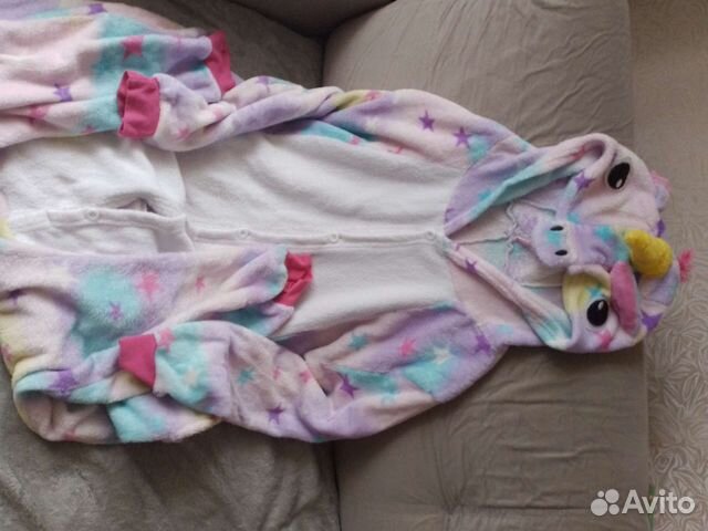 Кигуруми единорог, пижама М размер