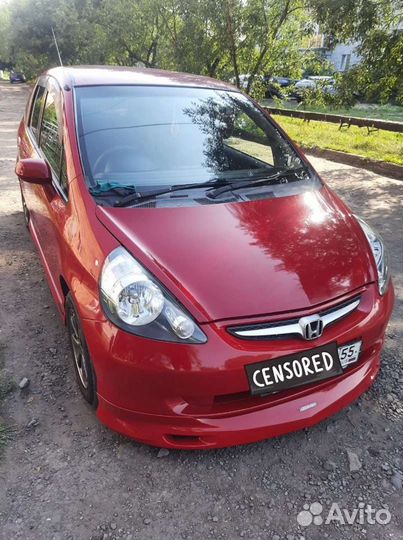 Губа Mugen оригинал на бампер honda fit