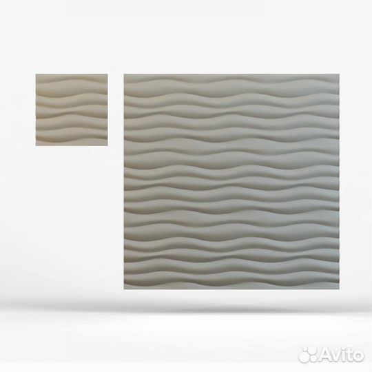 Гипсовая 3D панель 