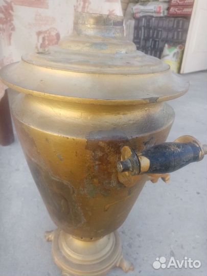 Самовар на дровах. Советский