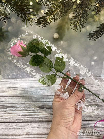 Розы из мыла