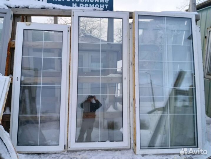 Окна пластиковые бу