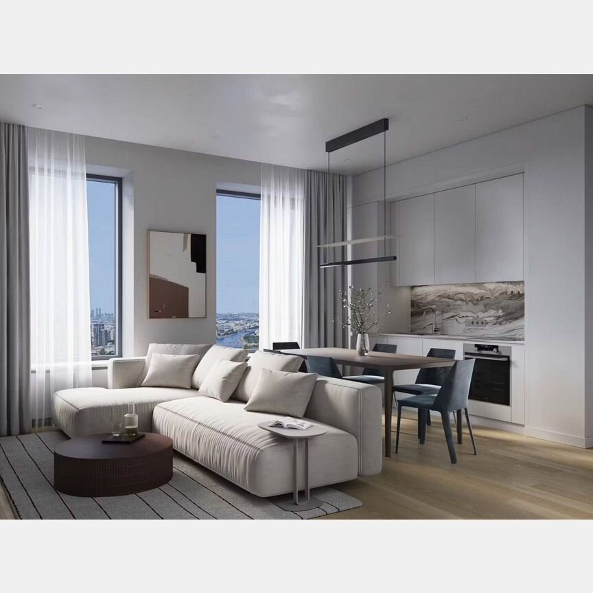 3-к. апартаменты, 52,7 м², 11/23 эт.