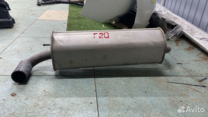 Задняя банка глушителя BMW F20