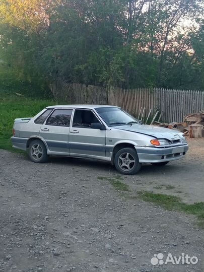 ВАЗ 2115 Samara 1.6 МТ, 2003, битый, 200 000 км