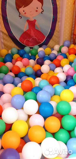 Шарики для сухого бассейна