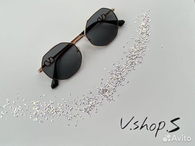 Солнцезащитные очки Valentino polaroid женские