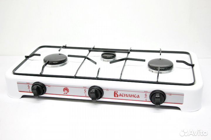 Газ. плита Василиса ва-6503 3 конфорки настольная