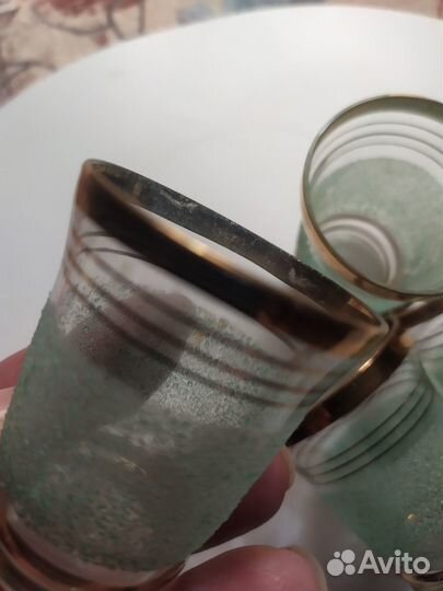 Графин и стопки СССР