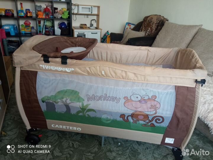 Детская кровать манеж