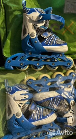 Роликовые коньки детские раздвижные