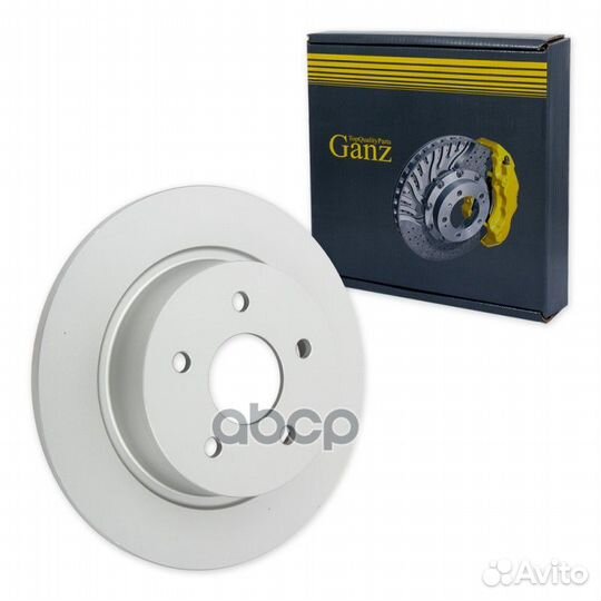 Диск тормозной задний с покрытием ford C-Max/Ku