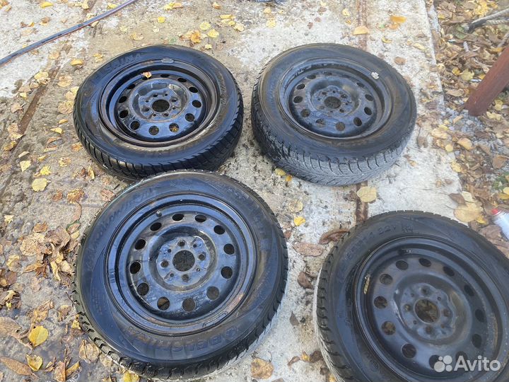 Шины колеса р14 зимний бу