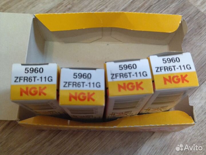 Свеча зажигания 5960 zfr6t 11g ngk