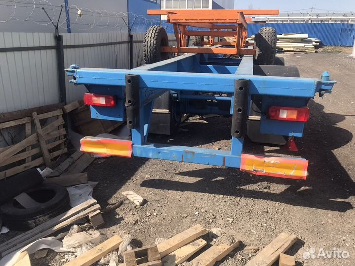 Полуприцеп контейнеровоз Krone Box Liner SDC 27 eL40, 1999