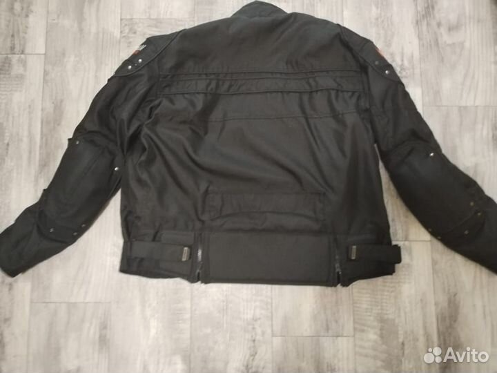 Мотокуртка мужская текстильная