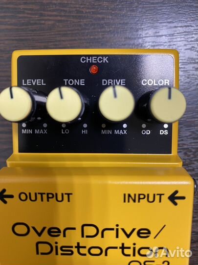 Гитарная педаль Boss OS-2 Overdrive/distortion