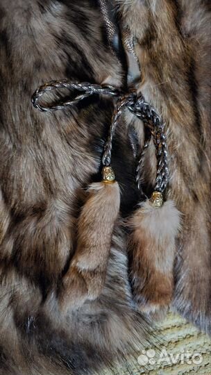 Жилетка меховая женская 44