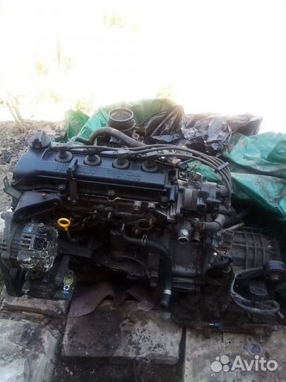 Двигатель ниссан куб 2002 года 1.3 бензин 2002г