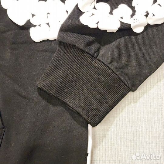 Denim Tears Hoodie White and Black