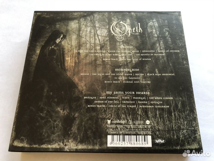 Opeth Saturnus CD DVD фирма оригинал лимит издания