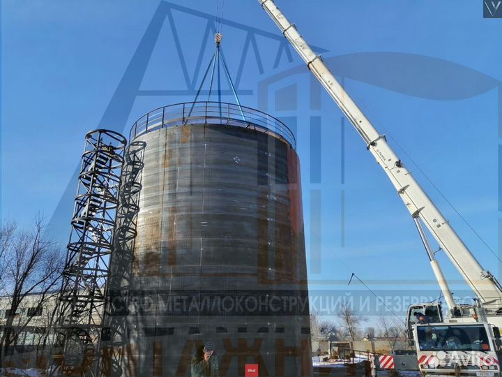 Резервуары вертикальные рвс-от 100 до 3000 м3