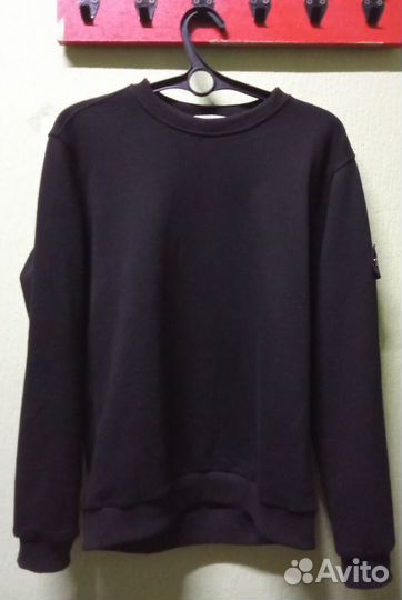 Stone island свитшот черный