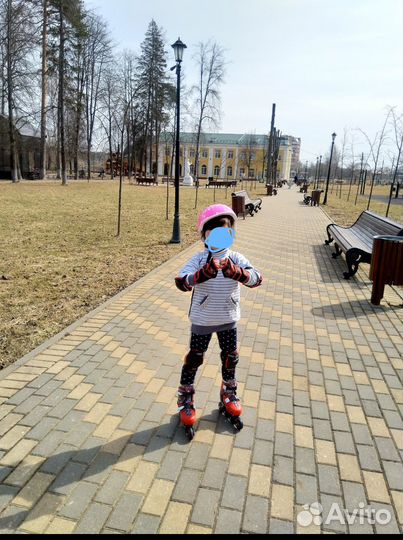 Коньки - ролики 3 в 1 раздвижные