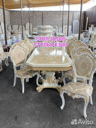 Столы и стулья новые