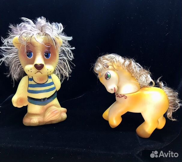 Лот резиновые игрушки СССР Цена за все