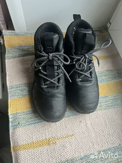 Ботинки кроссовки утепленные