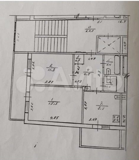 2-к. квартира, 47 м², 7/9 эт.