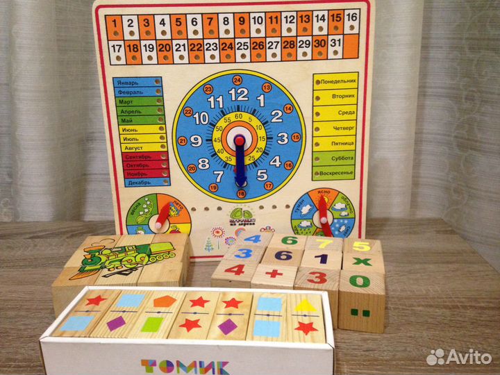 Игрушки деревянные для малыша