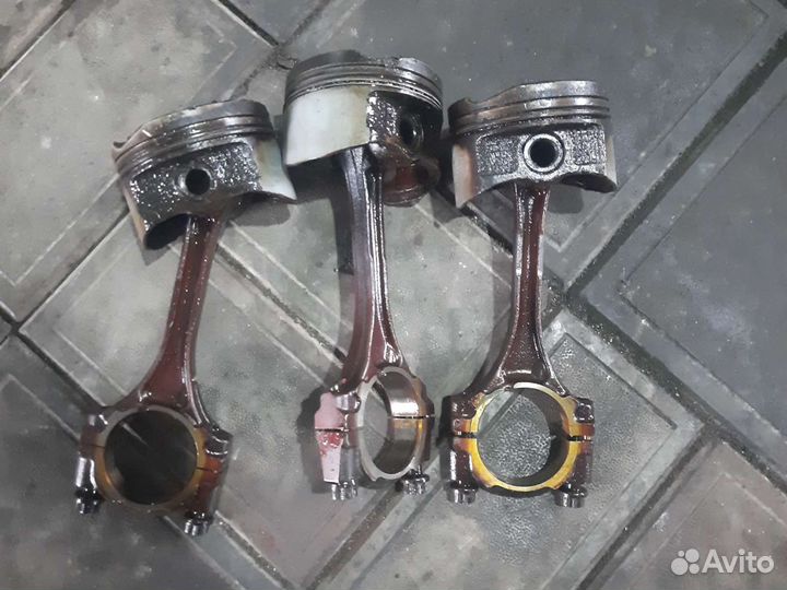 Шатун с поршнем 2NZ