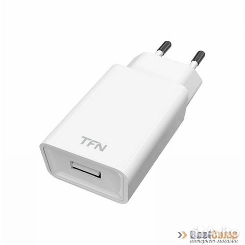 Сетевое зарядное устройство TFN WC1U1AWH белое