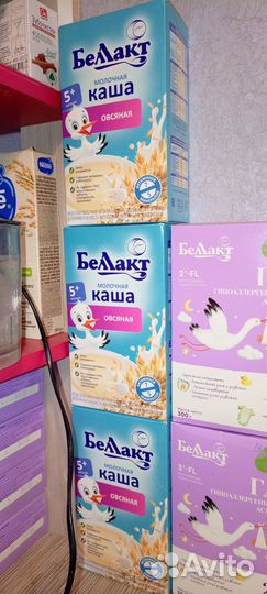 Детские каши молочные