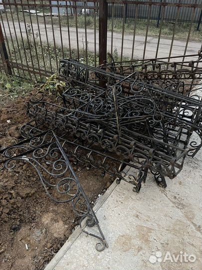 Кованное ограждение