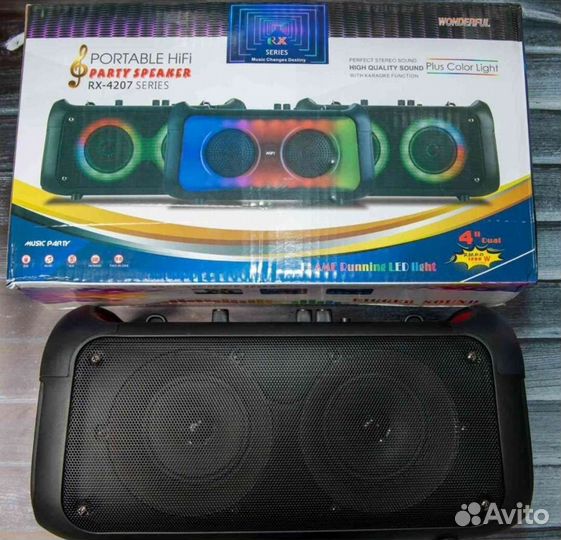 Колонки с bluetooth без проводная микрофон караоке